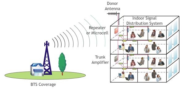 Application Diagram of Trunk Amplifier